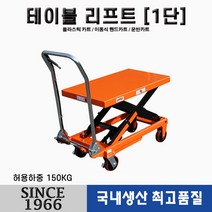 [신성산업공사] 이동식 테이블리프트 일단 MT-150 리프트테이블 허용하중(150kg)