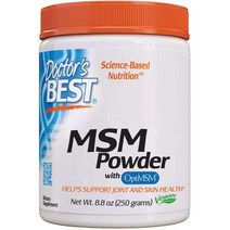 닥터스 식이유황 분말 250g OptiMSM 함유 미네랄 Doctors Best