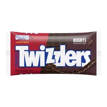 미국 트위즐러 트위스트 허쉬 초콜렛 젤리 340g Twizzlers Chocolate Twists Licorice Chewy Candy 12oz