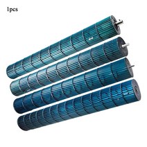 배관 크로스 플로우 팬 송풍기 휠 플라스틱 블레이드 임펠러 에어컨 1-3P, 02 85X596mm