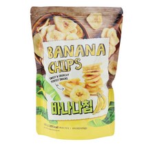 코코넛 바나나칩 500g 코코넛오일로 부드럽고 바삭한, 1개
