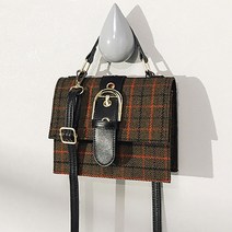 체크무늬 여성가방 크로스백 여성가방 크로스백 체인 체크무늬가방 가벼운가방 여자가방 핸드폰가방