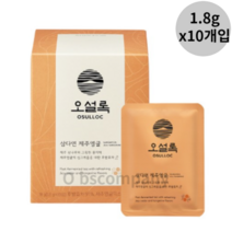 오설록 삼다연 제주영귤 과일차, 18g, 10개입, 10개