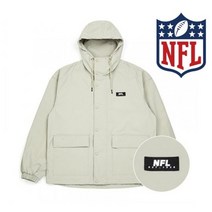 [AK PLAZA] [NFL]공용 플라켓 빅포켓 후드 윈드자켓 F203MJK205BE