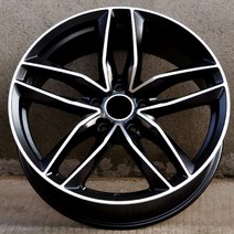 17인치 타이어 휠 17 18 19 인치 5x112 자동차 합금 휠 림 아우디 a1 a3 a4 a5 a6l a8 s4 s6 q5, 없음, 1개