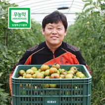 [무농약인증]부산 대저 진짜 짭짤한 무농약 짭짤이토마토 2.5kg(S-3S 작고 맛있는 로얄과 사이즈), 1개