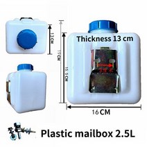 15l 4hole 플라스틱 연료 탱크 오일 가솔린 탱크 공기 디젤 주차 히터 petrol storge canister water tank for car 트럭 도구, 2.5리터