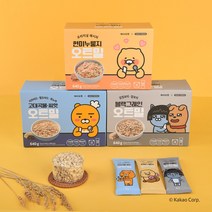 [헤이오트X카카오프렌즈] 누룽지 오트밀 3종 640g (32gx20봉), 현미누룽지 오트밀 640g(32gx20봉)
