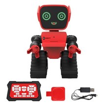 음성로봇 AI 음성 로봇 스마트 원격 제어 학습 기계 대화식 돼지 저금통 이야기 기계, 빨간색