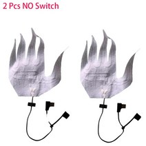 열선장갑 발열 온열 Usb 따뜻한 다섯 손가락 가열 패드 전기 난방 필름 스위치 시트 2 개, 04 2pcs NO switch