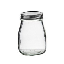 유리병 잼병 과일청 수제청 밀폐용기 잼병 꿀병, 요거트병 350ml