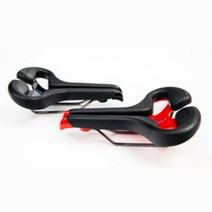 휴안 PPS3 남녀공용 무통증 스피닝 실내 로드 MTB 자전거 안장, 블랙