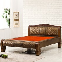 HD 3000NQ 퀸 생황토 흙침대, 브라운