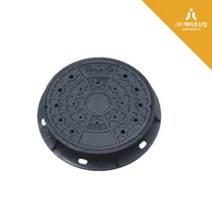 주철뚜껑 맨홀뚜껑 우수 오수 상수도 볼트잠금 전기 통신 통신수공, D648x단체표준x정중량, 1개