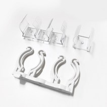 LED 형광등 직관등 클립 고정클립 1봉지, 고급 고정클립 더블 1봉지 (50개)