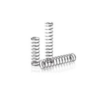 비 부식성 인장 스프링 표면 패시베이트 확장 스프링 10pcs 스테인레스 스틸, 10 0.8X8X50mm