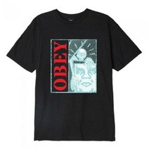 오베이 (163082133) 스켈레톤 베이직 반팔티 BLK