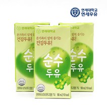 연세우유 순수두유 190mlx24팩, 24개, 190ml