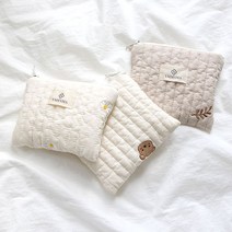 와이엠마마 누빔 미니파우치, 윰코랄