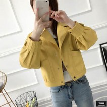 가바바 여성 라이더자켓 컵케이크가 생각나는 소매 데일리 가죽자켓 G56206