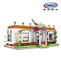 싱바오 XB-12003 시티걸 무지개도서관 레고호환블록