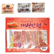 뉴트리오 마이도기 개성만점 더원 유엔펫 올가미 등 애견간식모음 간식 300g 모음, 1개, 치킨박사누룽지덤벨