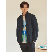 22SS [GARMENT DYEING] 챠콜그레이 블루종 점퍼 HZJU2B301CG