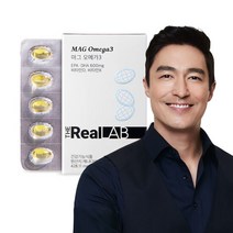 더리얼랩 마그 오메가3 25.69g, 1개, 60정