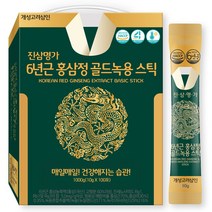 진삼명가 6년근 고려홍삼정정 녹용스틱 100포, 1개, 1000g