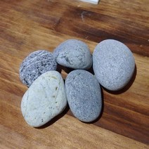 대형화분장식 자연석 몽돌 에그스톤 5x3개 정원소품