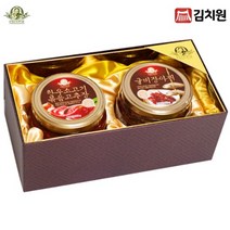 김치원 순창문옥례 한우소고기볶음고추장+굴비장아찌 세트, 한우소고기볶음고추장＋굴비장아찌 세트