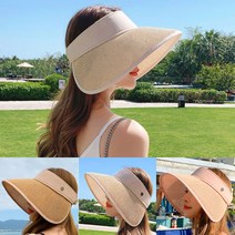 그린코코 고퀄리티 자외선차단 밀집 와이드 챙 여름 모자