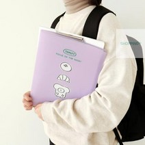 토스티 클리어 파일 (A4 20매) 3B3E 플러스컴, 핑크