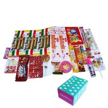 한진 문방구 종합간식 빅세트(추억의과자), 1set, 22g