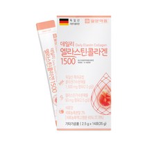 일양약품 데일리 엘라스틴 콜라겐 1500 14포 1박스 /석류맛, 단품