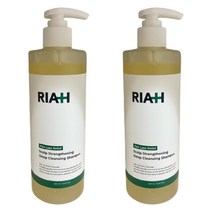 1+1 라이아 탈모증상완화 두피코어강화 딥클렌징 샴푸 400ml, 1+1 라이아 탈모증상완화 딥클렌징