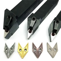 선반 밀링 바이트 mvjnr1616k16 mvjnr2020k16 mvjnr2525m16 외부 선삭 공구 홀더 + 10pcs 초경 인서트 vnmg16040408 절삭 공구 세트, mvjnl2525m16, vnmg160408 h01