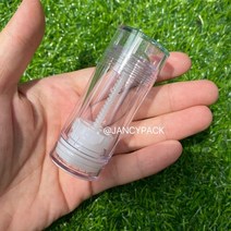 화장품 케이스 투명 탈취 퐁데이션 필링 솔리드 글루 트위스트 업 립 밤 15 30 50 75ml, 7.30PCS - 15ml - 플라스틱