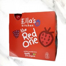 해외 엘라스키친 과일 스무디 이유식 4가지 종류 90g x 5개 3 박스, Red/Yellow/Purple