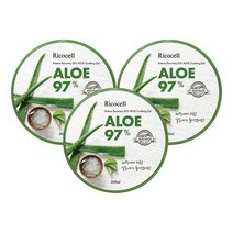 알로에 수딩젤 300ml x3개 97% (제주알로에)