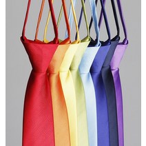 super simple thing 선명한 비비드 넥타이 자동 수동 슬림 남자 기본 necktie 13 color