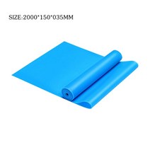 스트레치 저항 밴드 좋은 장력 탄력 150cm/200cm 고무 탄성 밴드 세트 휴대용 맞춤 홈 체육관 요가 스포츠 장비, 파란색 2m
