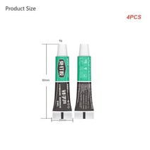 고온 및 저온 다목적 접착제 강력한 실란트 곰팡이 방지 방수 6g 12g 2 개 4 5 개, 08 02 4pcs
