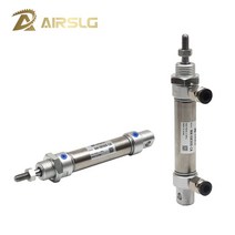 공압 실린더 에어 사각 AIRTAC 타입 스테인레스 더블 액션 미니 라운드 MA20x100S MA20X50SU MA20X75SCA MA20X125SCM 20X80, 43.MA20X45S - -CA Pivot type