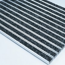 업소용 발매트 대형 출입구 현관 미끄럼방지 흙 먼지 털이 발 매트, 1600mmx800mm, 블랙