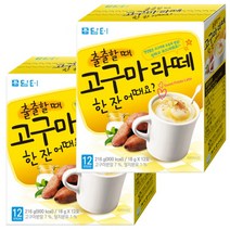 담터 고구마라떼 216g X 2개