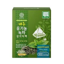골든허브 프리미엄 제주 유기농 순수 녹차 삼각티백, 14개, 100g