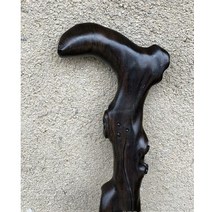 지팡이 목발 흑단 나무 걷기 스틱 나무 목발 노인을위한 생일 조각 흑단 보라색 백단 지팡이 나무 용, 한개옵션0