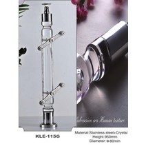 계단손잡이 아크릴 아르시크 로얄 바지 기둥 난간 포스트 유리 계단 및, 02 60mm_02 950mm