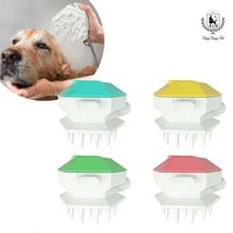 딩동펫 반려동물 애견 사각 마사지 샤워헤드, 마사지 샤워헤드 사각 그린